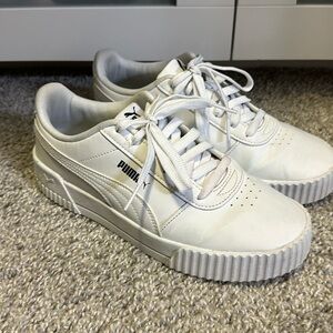 White Puma Shoes